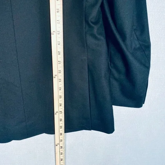 J Crew Thompson Blazer Mens 38R Black Flex Wool Sport Coat Jacket Preppy - Picture 9 of 11